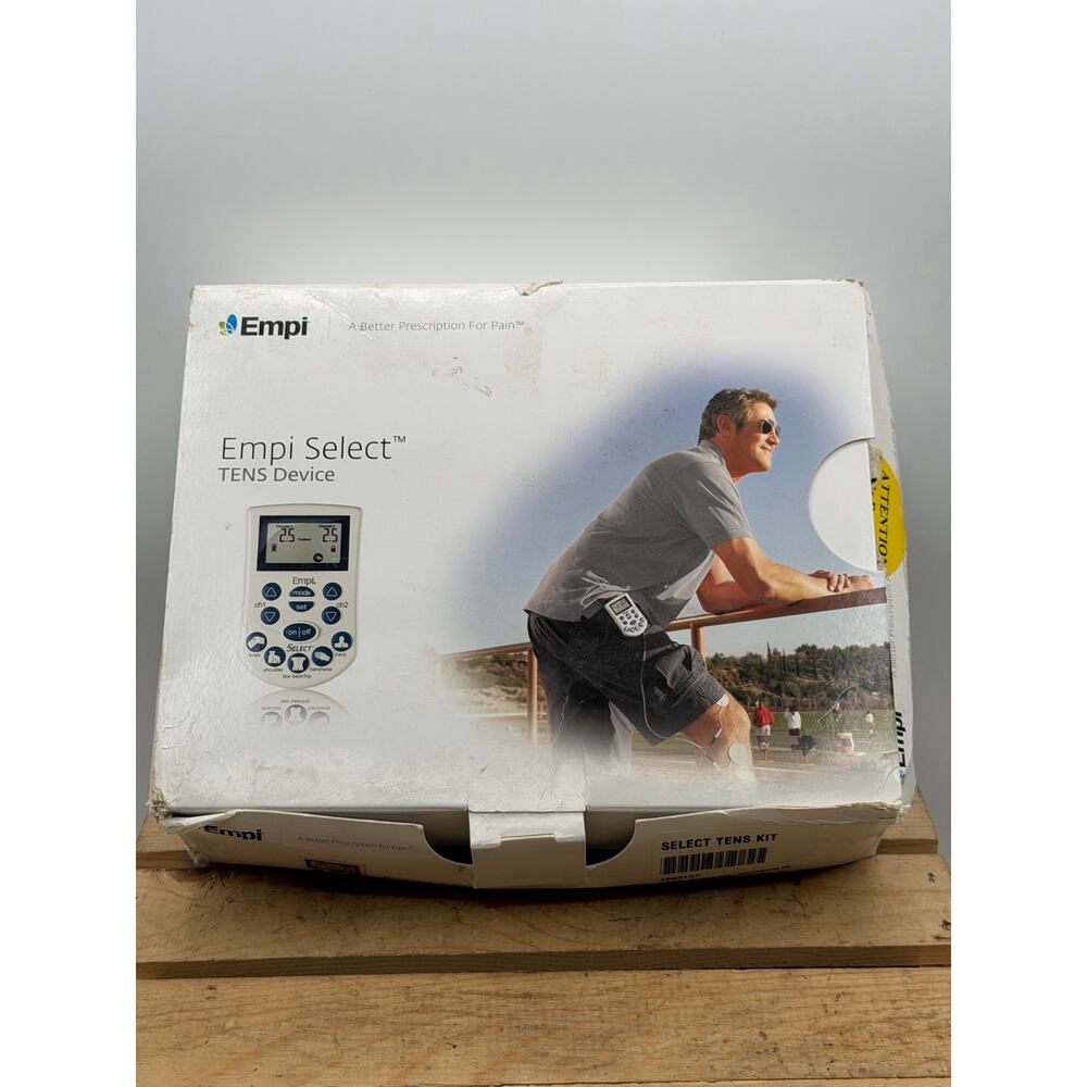 Empi Select TENS Device Digital Pain Management System Kit with Leads & Box - Picture 2 of 5